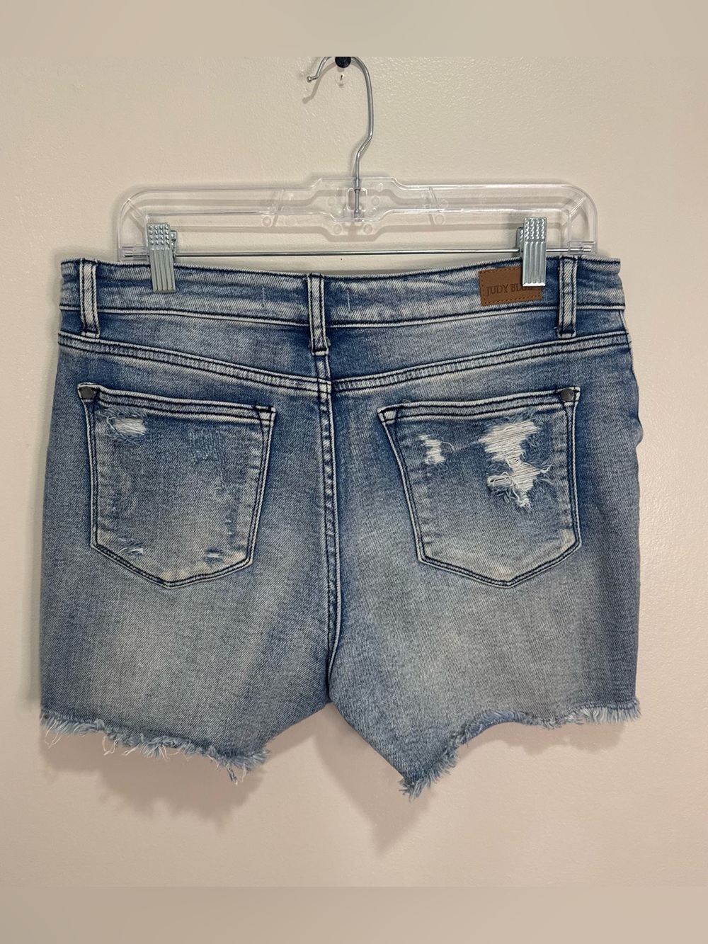Judy Blue Denim Jean Shorts Medium - Picture 3 of 8